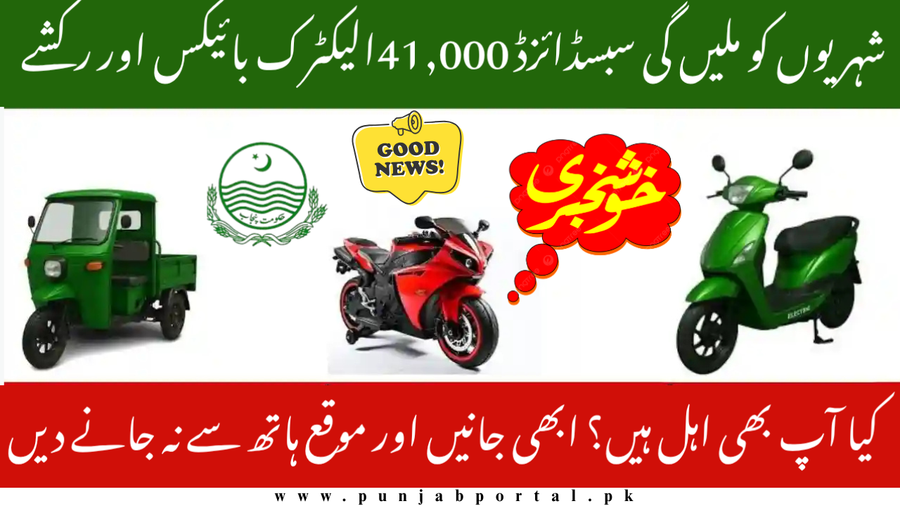 PM Electric Bike & Rickshaw Scheme 2025 – Complete Online Registration Guide
