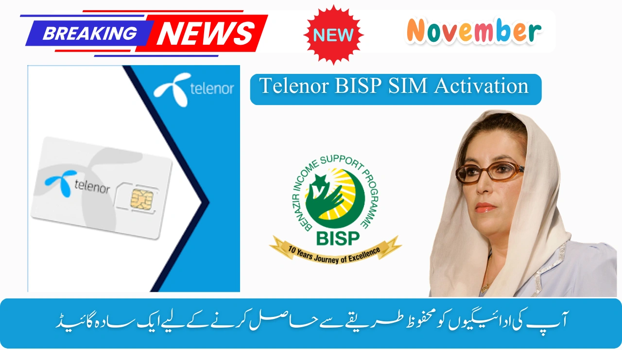 Telenor BISP SIM Activation A Simple Guide to Securely Receiving Your Payments